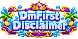DmFirst Disclaimer page banner with platform logo and branding